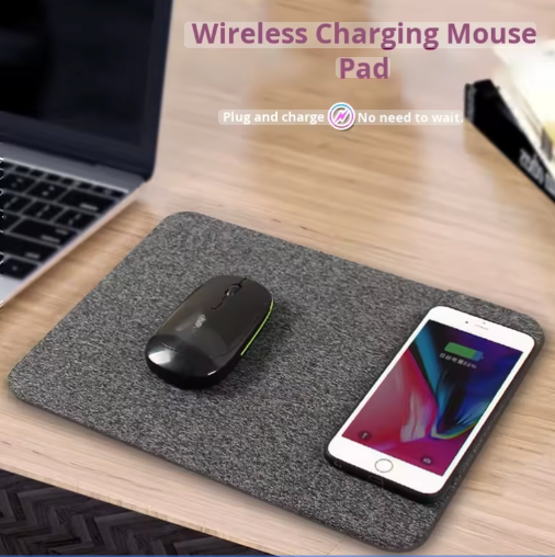 Wireless Phone Charging Mouse Pad