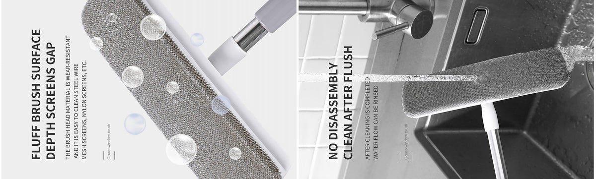 Eco-friendly Household Tools Window Screen Cleaning Brush